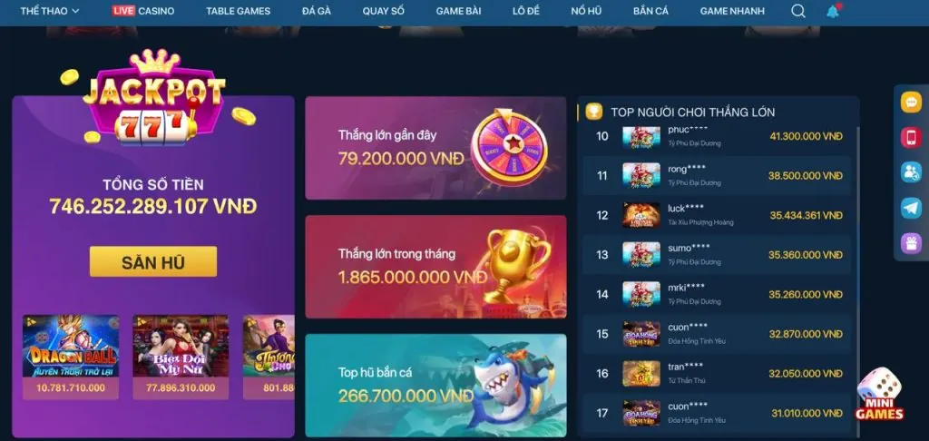 Hình ảnh các chủ đề slot game đa dạng tại ffok81